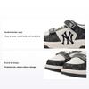 MLB Chunky Liner Synthetikleder Bequem Vielseitig Mittelhohe Freizeitschuhe Kinder-Sneaker Schwarz 7ASXJM34N-50BKS