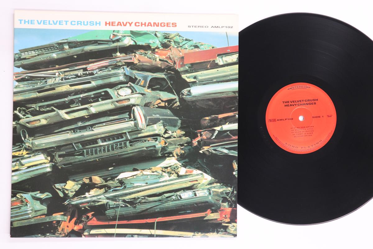 

LP Record VELVET CRUSH - Heavy Changes AMLP102 ACTION MUSIK 1998 US Rock Used