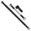 Steering Rod Link Arm Aluminum Alloy Steering Link Rod for MN86K 1Celsius12 RC Car
