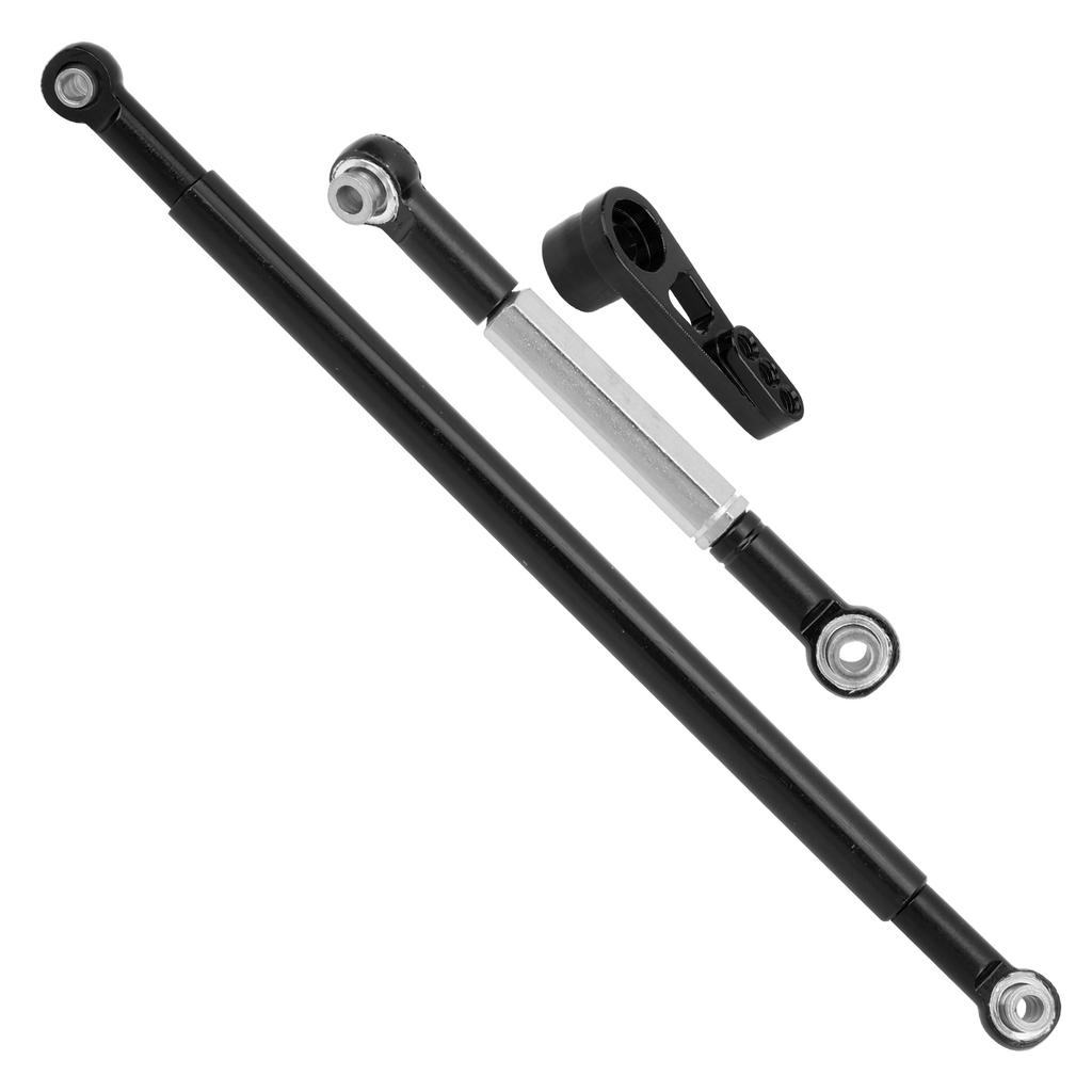 Steering Rod Link Arm Aluminum Alloy Steering Link Rod for MN86K 1Celsius12 RC Car