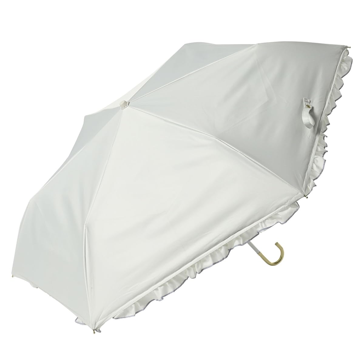 

nifty colors Folding mellow frill 2454OF umbrella, light-blocking mini,