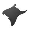 3 Ply Guitar Pickguard for amerikanske ST elektriske gitarer DIY Custom Guard Plate Svart