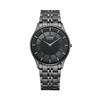 L-Serie 30 Meter wasserdicht Solar-Quarz Stahlarmband Herrenuhr schwarzes Zifferblatt AR3017-58E