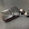 Genuine 4D Leather Case for Toyota 12 Camry/Previa/Alphard Smart Key (4-Button)
