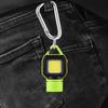 Portable Outdoor Flashlight Keychain Rechargeable LED Mini Light Keychain  Camping