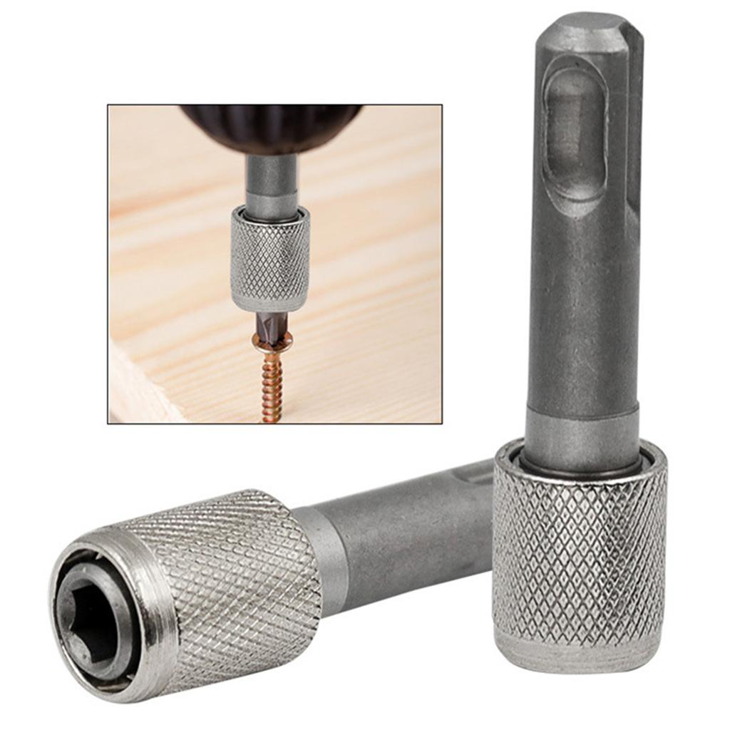 Electric Hammer Conversion Connecting Rod Sleeve Round Shank To Hexagon Converter Impact Drill Head Adapter Tool