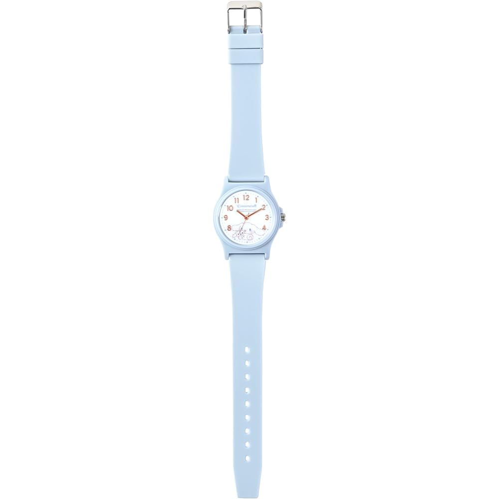 Fieldwork Analog Watch Sanrio Characters Cinnamonroll Blue Pastel PVC Strap Women s Wristwatch