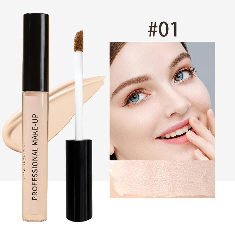 Vloeibare Concealer Mat Hoge Dekking Waterdicht Oliecontrole Hydraterend Langhoudend Concealer Professionele Gezichtsmake-up