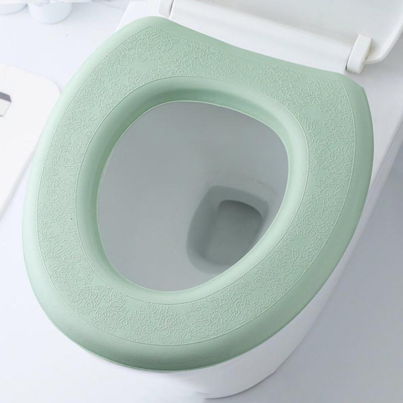 

Waterpoof Soft Toilet Seat Cover Bathroom Washable Closestool Mat Pad Cushion O-Shape Toilet Seat Bidet Toilet Cover Accessories