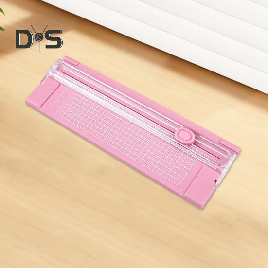 Flintronic A4 papiersnijder, 38cm papiersnijder draagbare guillotine, scrapbooking gereedschap met automatische beveiliging voor craft paper, coupon, label en cardstock