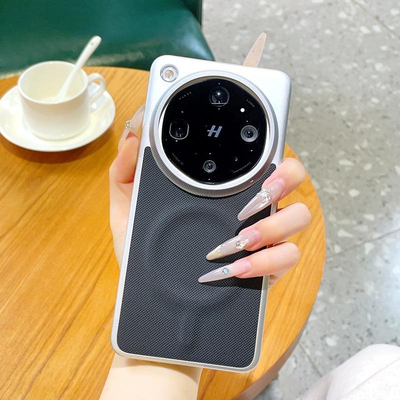 Applicable To Oppofindx9ultra Magnetic Mobile Phone Case Wireless Charging Findx9spro Three Hemming PC Hard Case