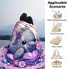 1pc Dolphin Princess blanket Lightweight Flannel Throw for Sofa Bed Travel Camping Livingroom Office Couch Chair