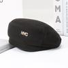 Letters Painter Myc Beret Hat Gift Warm Girl Outdoor Sports Breathable Sunshade