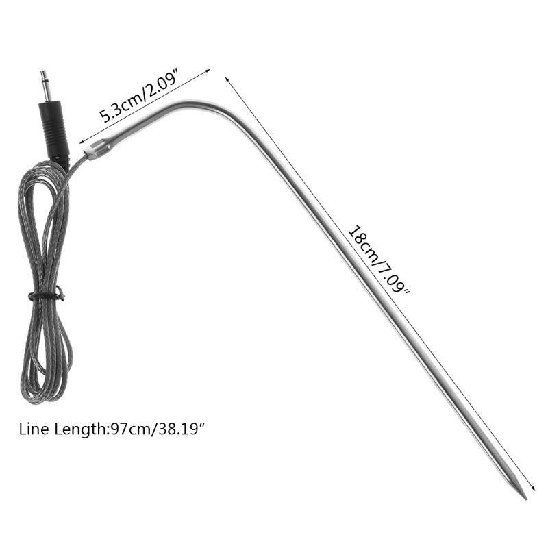 2025 New Temperature Probe Stainless Steel Material Probe Replacement Meat Probe Kitchen Accessories for Kitchen Oven Microwave 2