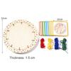 Children's Montessori Rope Shape Puzzle Early Education Creative Thread  Nail Board Logical Thinking Training Educational Toys