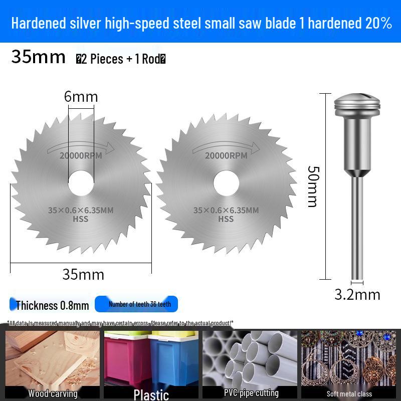 High-Speed Steel Mini Circular Saw Blade for Electric Drill and Grinder