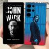 1pc Classic J-john Movie W-wick Phone Case For Samsung S 24 Fe 25 Ultra Plus 20 Lite 21 30 22 23 24 22 Ultra 5G Fundas