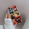 Cat Red Apple Fruit Chain Case For RENO 14 15 PRO 15F 14F13F 12F 11f 11 10 12 13 OPPO A6X A2 A3 A5 A6 Pro A3X A18 A17 Cover