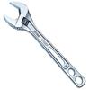 Top Industrial (TOP) Eco-Wide Thin and Lightweight Wide Adjustable Wrench, 8-36mm Opening, HY-36, for Plumbing and Faucet Work, Made In Tsubame-Sanjo,