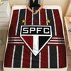 Sao Paulo FC2 Flannel Blanket, High quality Comfortable for All Seasons, Home Decor, Warmth and Comfort