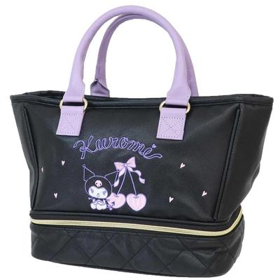 Marushin Tote Bag Kuromi Cherry Ribbon 3335015800 Aproximadamente A22 x L32 x P15cm (excluindo alça)