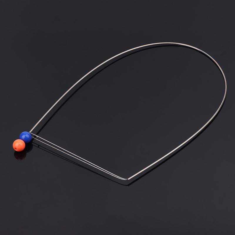 1 stk Auto Trekkline Og Lasso Verktøy Låsesmedrekvisitter Rekvisitter Rustfritt Stål Stålwirekule For Bildørlåsåpnerverktøy