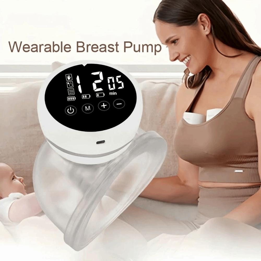 Intelligent Integrated Hands Free Breast Pump High Suction Silent Breast Pump Breastfeeding