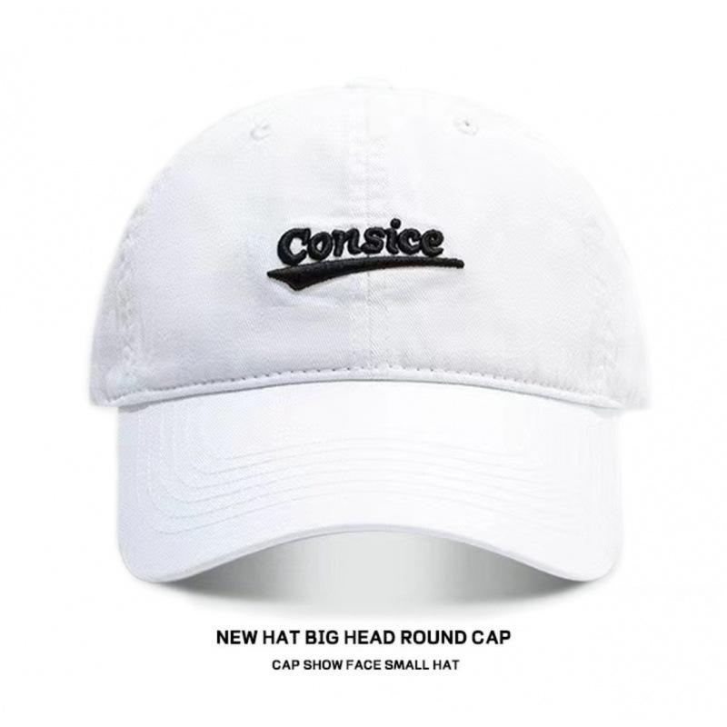 Casual Embroidery Letter Baseball Cap Children Spring and Autumn New Washed Cap Men Show Face Small Sun Hat Women