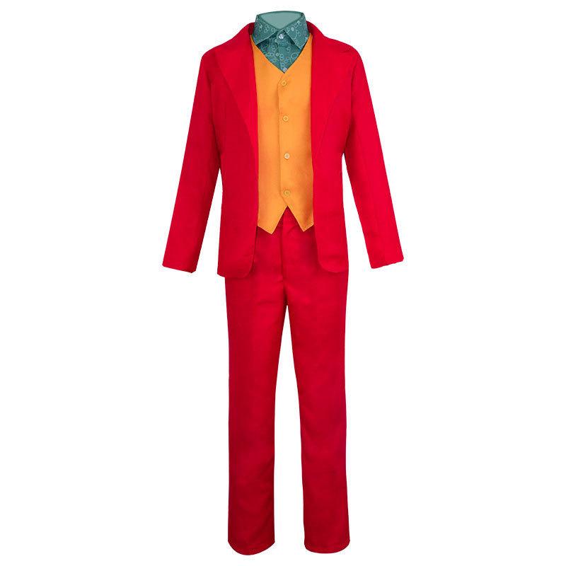 Costume Cos Clown Joker Joaquin Phoenix Costume, Stage Cosplay Suit