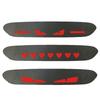 Car Sticker Brake Lights Taillight Warning Lamp Protector Sticker Carbon Fiber Covers Devil's Eye Sticker for Vehicles