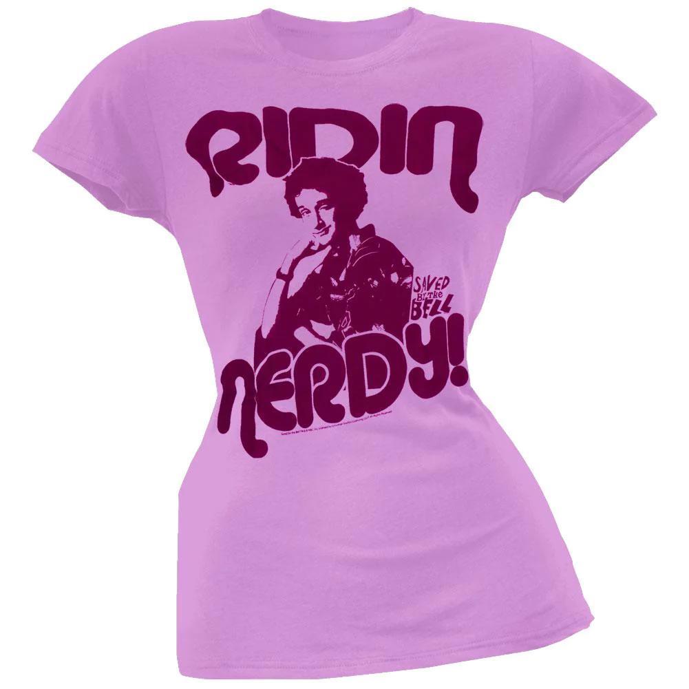 Saved By The Bell Shirt - Screech Powers Ridin Nerdy Juniors M