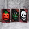 Halloween Kürbis Türklingel Spukhaus Gruselige Elektrische Türklingel Skelett Kostüm Requisiten Party Dekoration Artikel