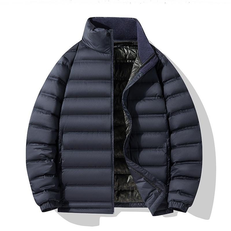 Neue Übergröße M-8XL Paar Leichte Daunenjacke mit Kragen 90 Entendaunen Net Edition Herren Übergröße Herren- und Damen-Daunenjacke
