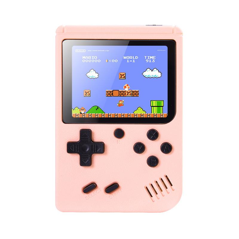 400-In-1 Macaron Dual-Player Handheld Game Console - Perfect Gift Mini Handheld Game Portable Classic Retro Games Arcad
