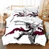 Japan Anime My Hero Academia Printed Bedding Set Cartoon Duvet Covers Pillowcases Comforter Bedding Set Bedclothes Bed Linen