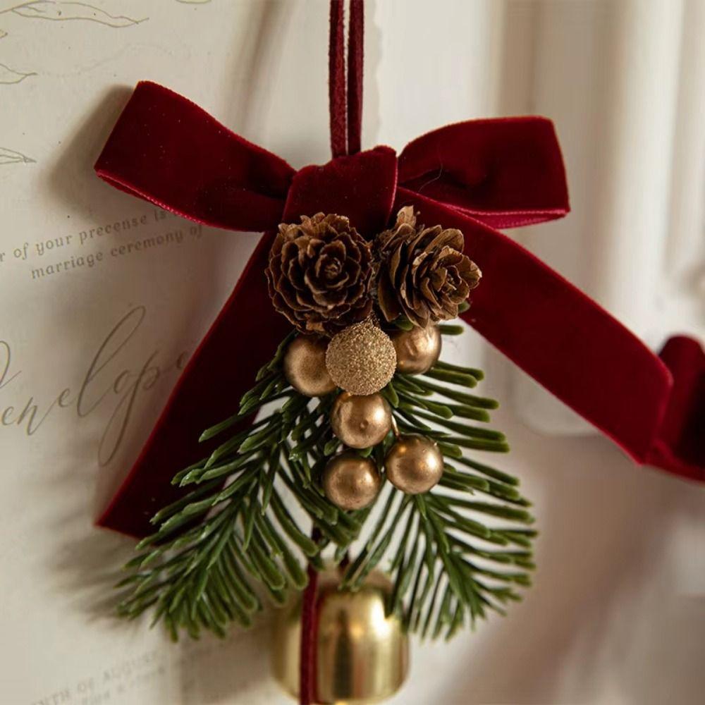 For Xmas Tree Christmas Hanging Decorations Creative Christmas Bell Pendant Christmas Ornaments
