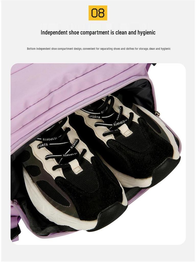 Mochila de Viaje Multifuncional de Gran Capacidad para Mujer - Ideal para Viajes de Negocios y Almacenamiento de Portátil