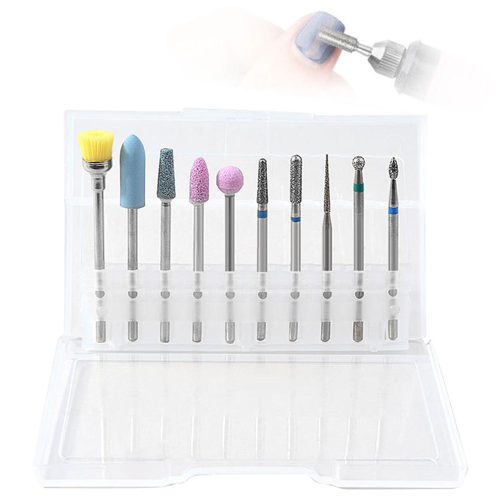 Набор из 10 насадок для ногтей — фото 5