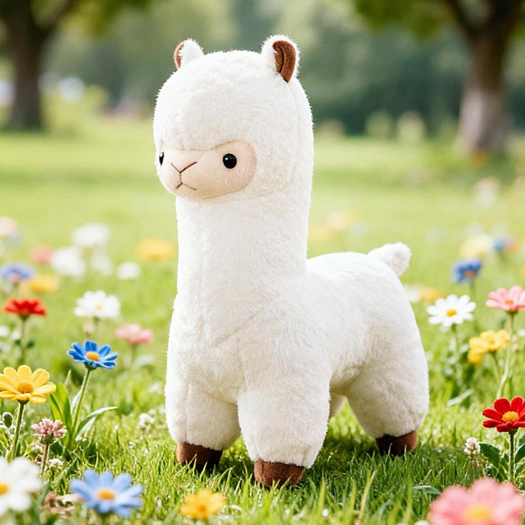 Cute Alpaca Plush Doll - Large Hugging Pillow for Kids & Girls Holiday Gift
