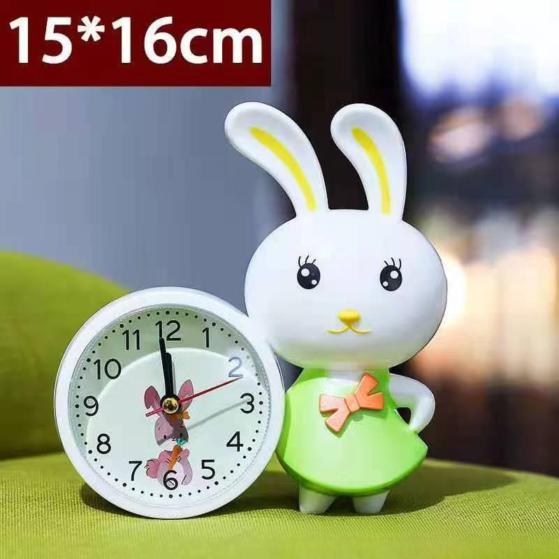 

Alarm Clock Children Cartoon Silent Fashion Student Creative Bedside Watch Special Bedroom Desk Lazy Clock Seat Clock