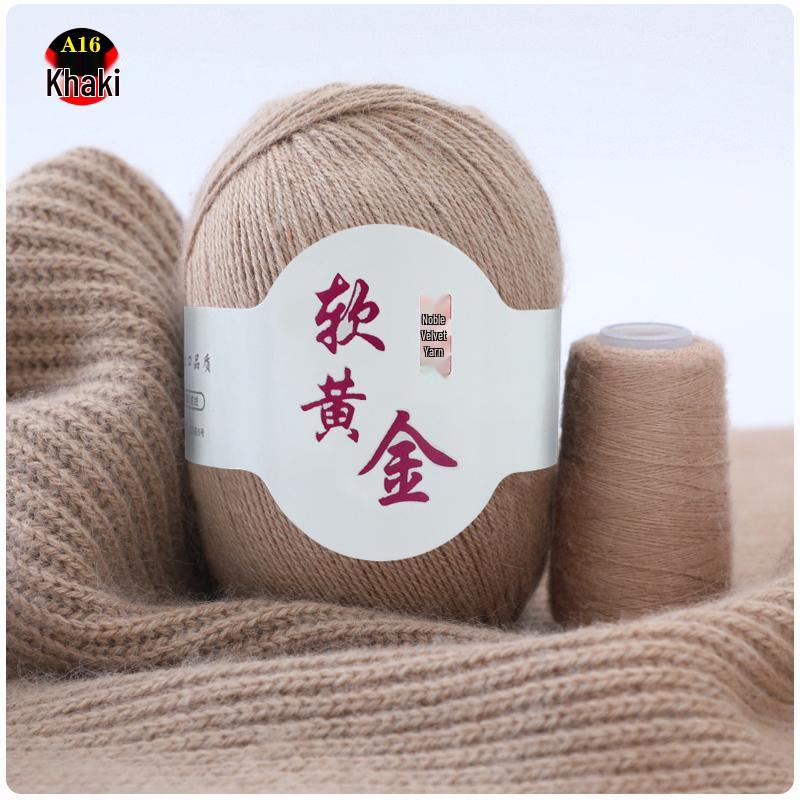 Buy One or Two Skeins, Get One or Two Free: Cashmere Hand-knitting Yarn, Three-ply Medium-thick Wool Yarn for Scarves.