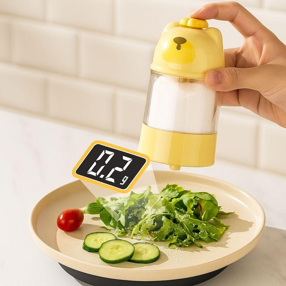 Quantitatives versiegeltes Gewürzglas Auslaufsichse Gewürzbox Multifunktionales Bärensalzglas Essen