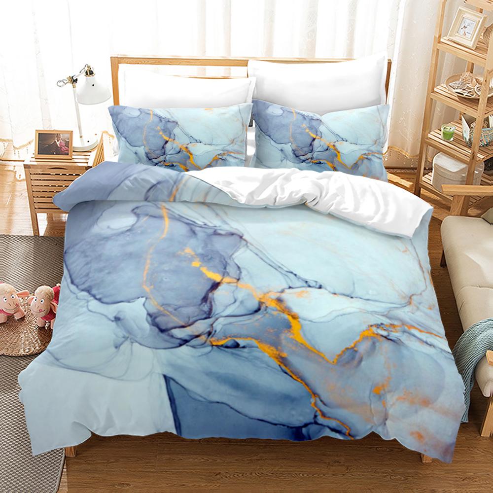 Texture Bedding Set Single Twin Full Queen King Size All-match Bed Set Aldult Kid Bedroom Duvetcover Sets 3D Print 0