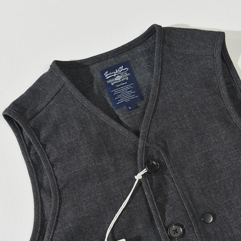 Men's Japanese Style Casual Vest Cardigan - Z208 Autumn/Winter Collection