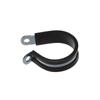 10Pcs Rubber Lined P Clips Wiring Hose Clamp Pipe Cable Mounting Fix Fasteners Hardware Electrical Fittings 6-50mm