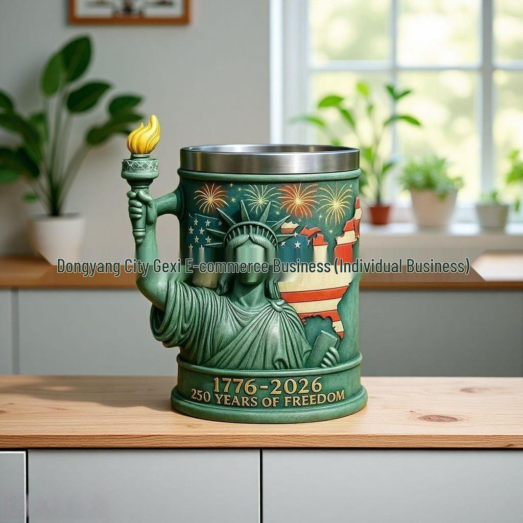 American Liberty Torch Mug