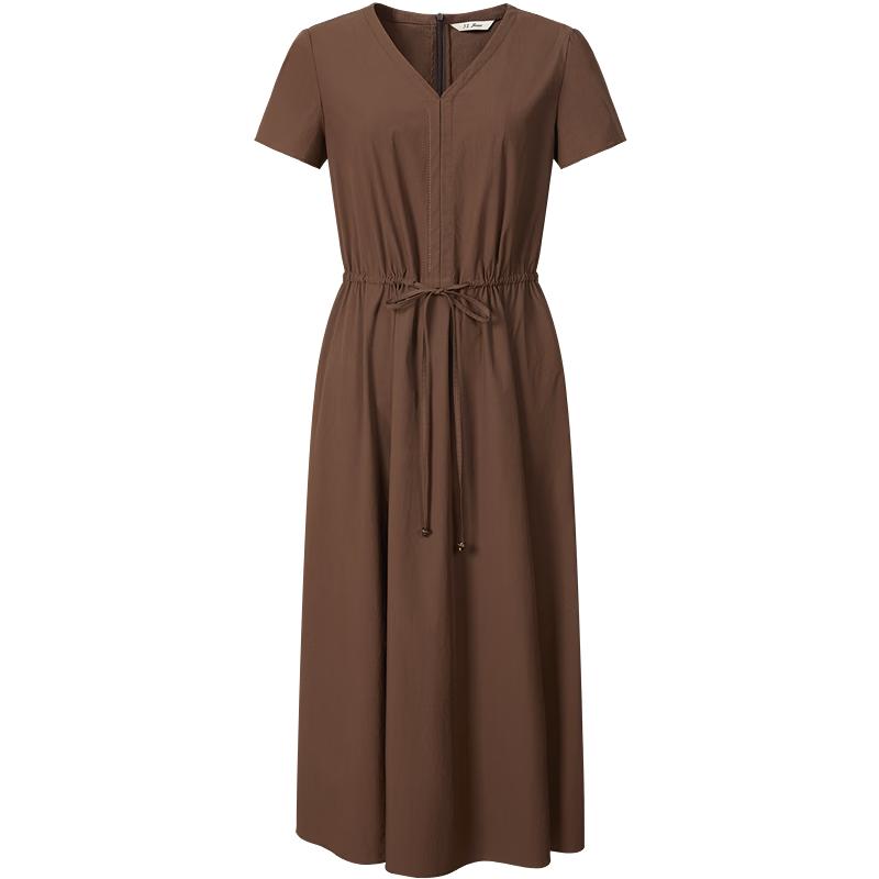 JUZI Relaxed V-neck Sleeveless Midi Dress XL