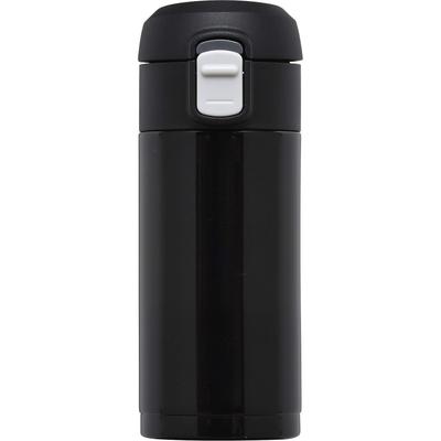 Wahei Freiz Water Mug Vacuum Insulated Heat Cold Omit Bottle, Bottle, 200ml, Black, One-Touch Stopper, Antibacterial, Bottle, Retention, Insulation,