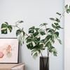 Oulifei 3-Prong Mini Turtle Artificial Leaf Plant