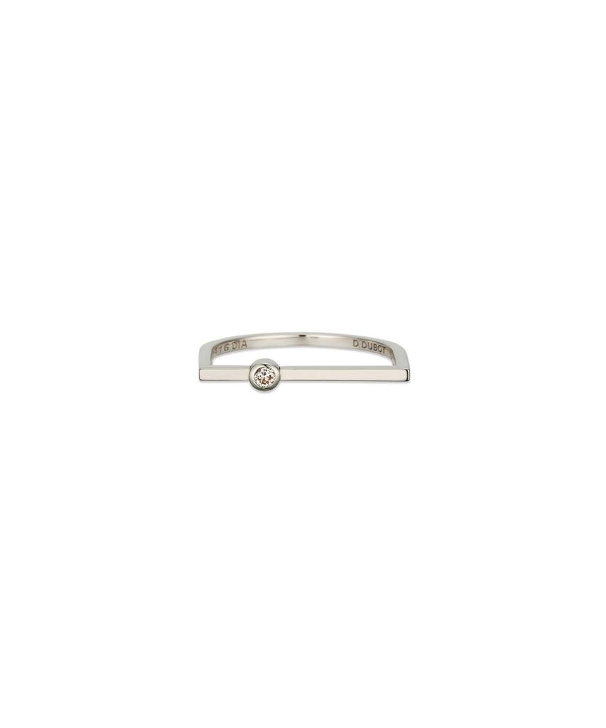 Didier Dubot Signature D Diamond 10K Gold Ring Jdrrrus504C